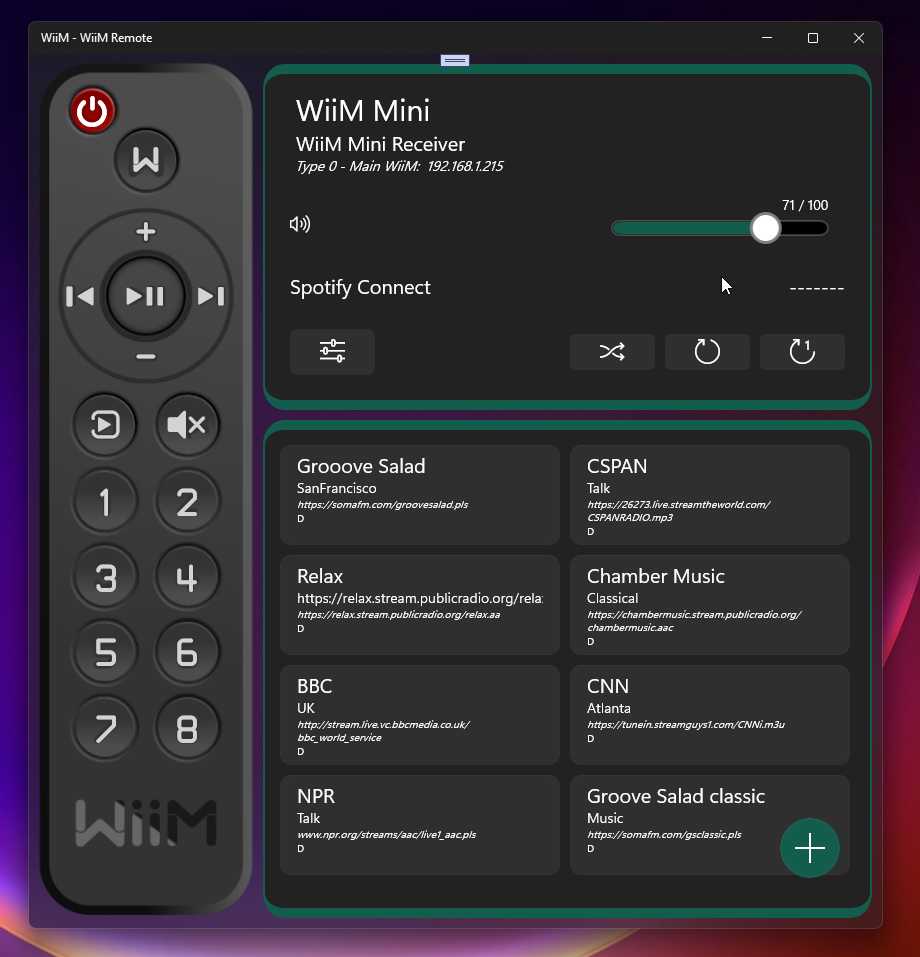 WiiM Remote screenshot 2